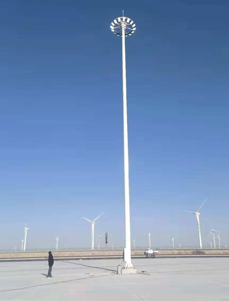 瓜州高速路服务区都兰高杆灯项目