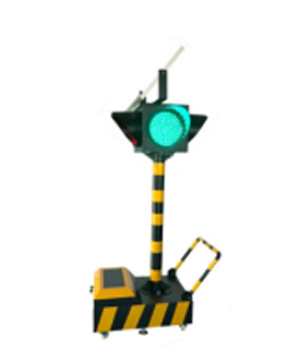 都兰太阳能移动信号灯